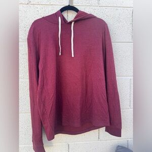 Marine Layer men’s Maroon Hoodie L
